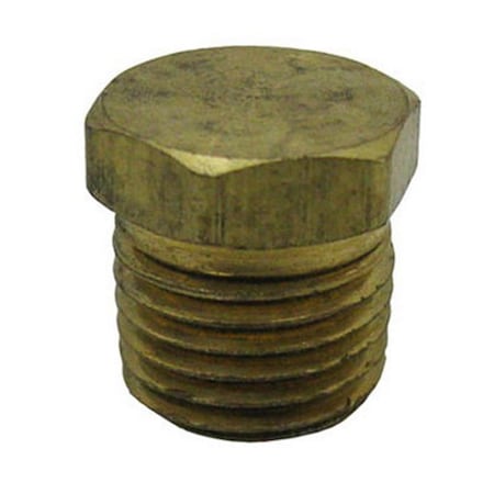 Powerplay 0.25 in. Brass Plug Pipe PO198141